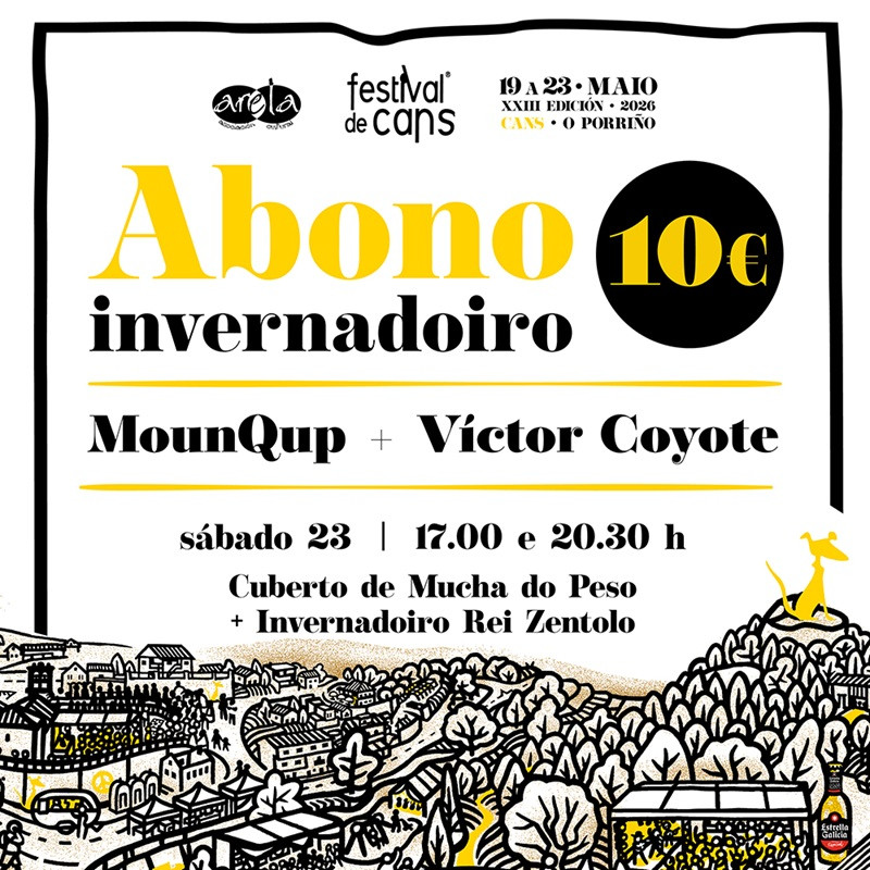 Bono "`Mounqup´ + `Víctor Coyote´" 